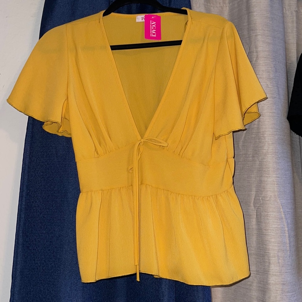 V Neck Blouse